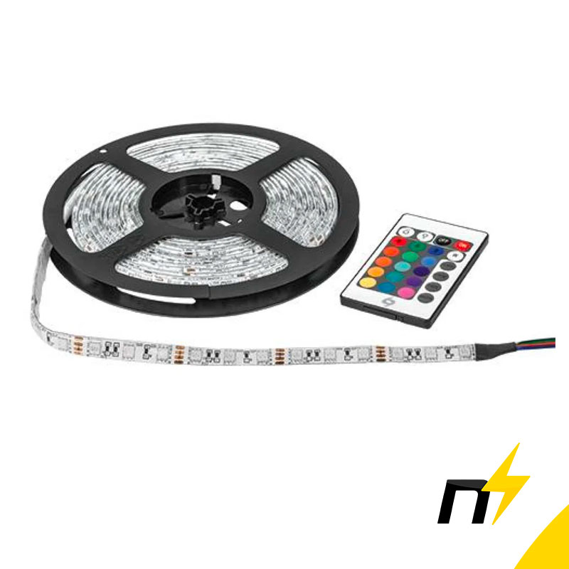 Manguera de leds multicolor 5 metros Volteck 46370